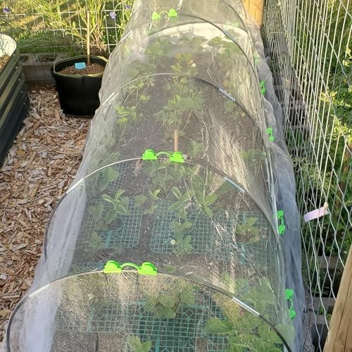 Greenhouse Hoops Grow Tunnel, 5 Sets 7FT Garden Hoops