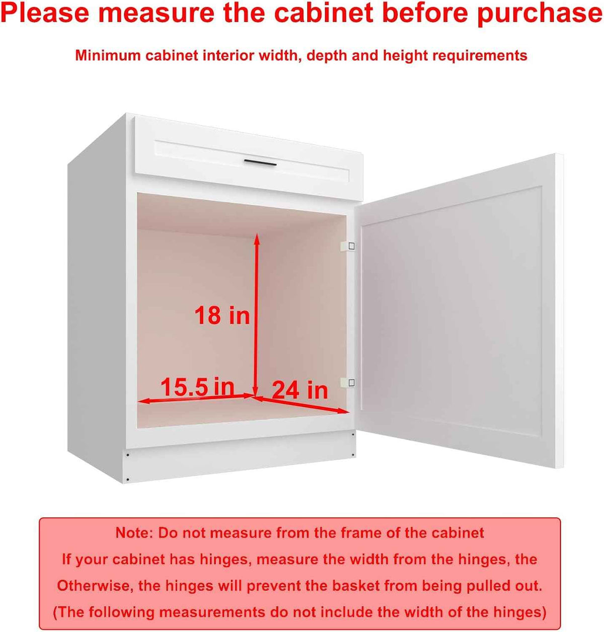 Sikarou Pull-Out Cabinet Organizer, 14" W x 21" D