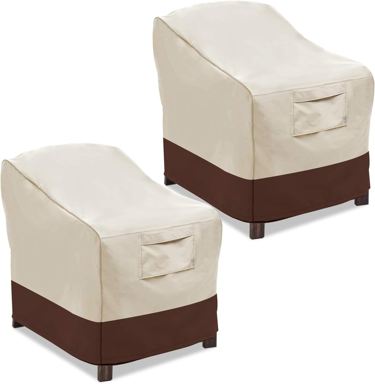 Waterproof Deep-Seat Patio Chair Covers – 2 Pack - Field & Nook