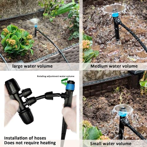 Drip Irrigation System with Water Timer Auto Watering System for