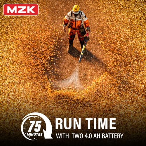 MZK 20V Cordless Leaf Blower, Lightweight Electric Blower