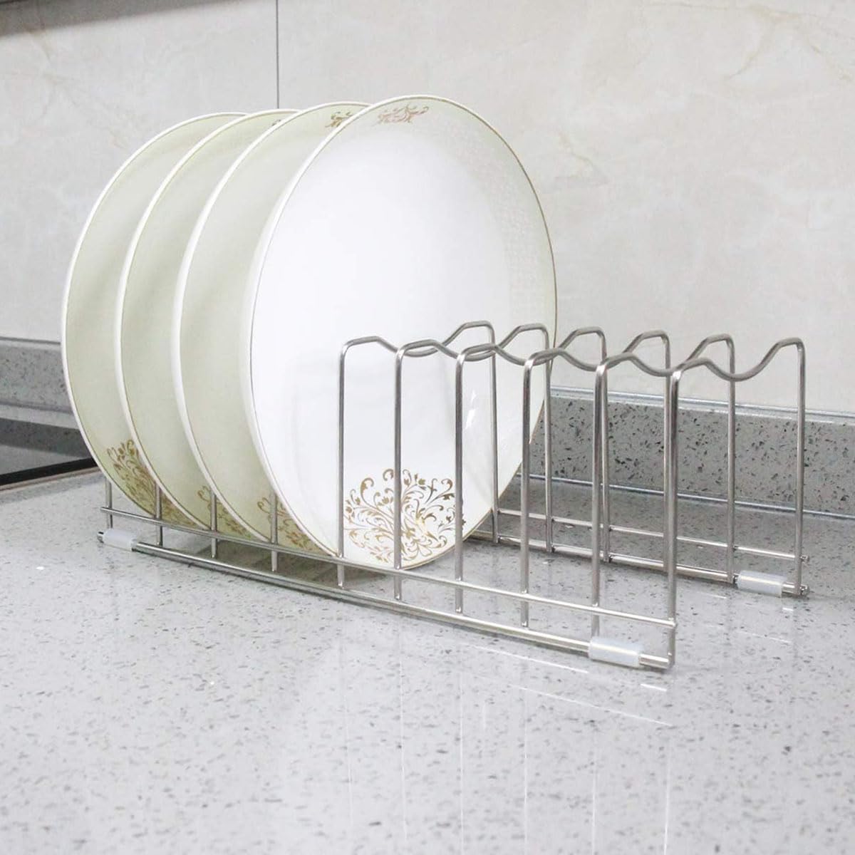 FLSEPAMB 10-Tier Lid Organizer, 1 Pack