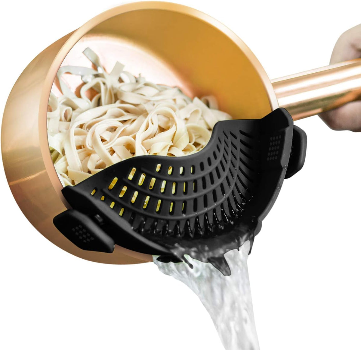 Clip-On Silicone Pot Strainer – 8.86 in