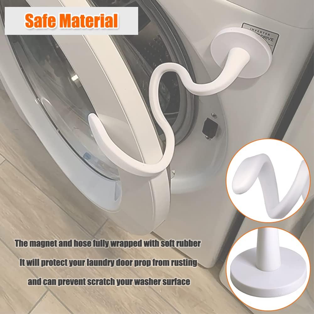 Magnetic Washer Door Prop – 2.6-Inch Flexible Ventilation Holder