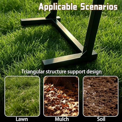 Garden Hose Holder, 57 Inch Extra Tall Freestanding Water Hose Stand