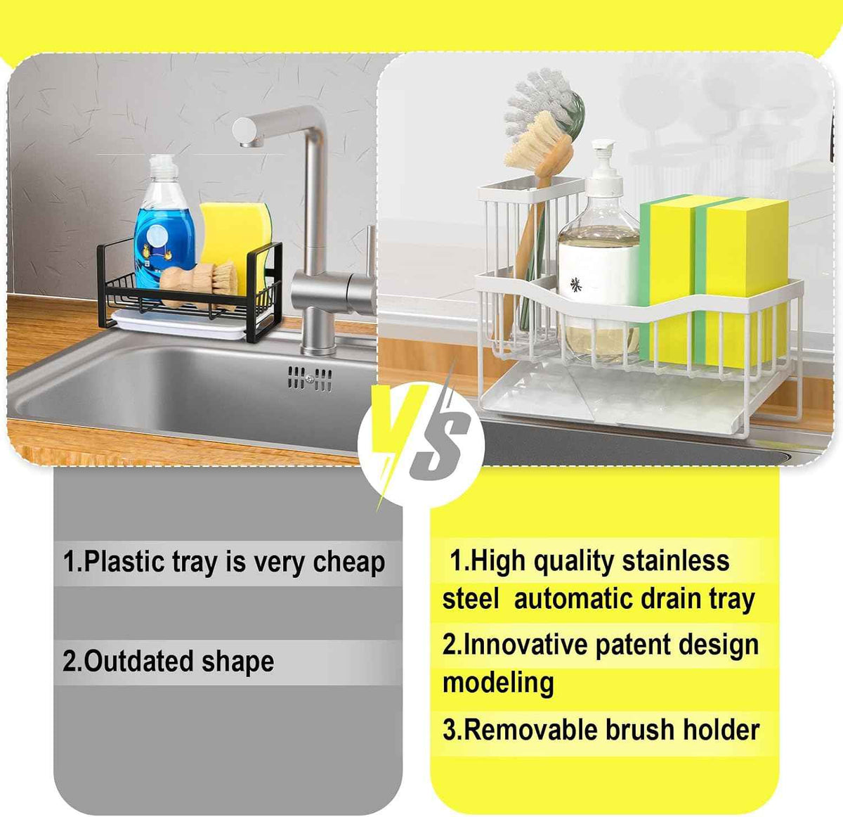 Fssvcd Maifan Stainless Steel Sink Caddy