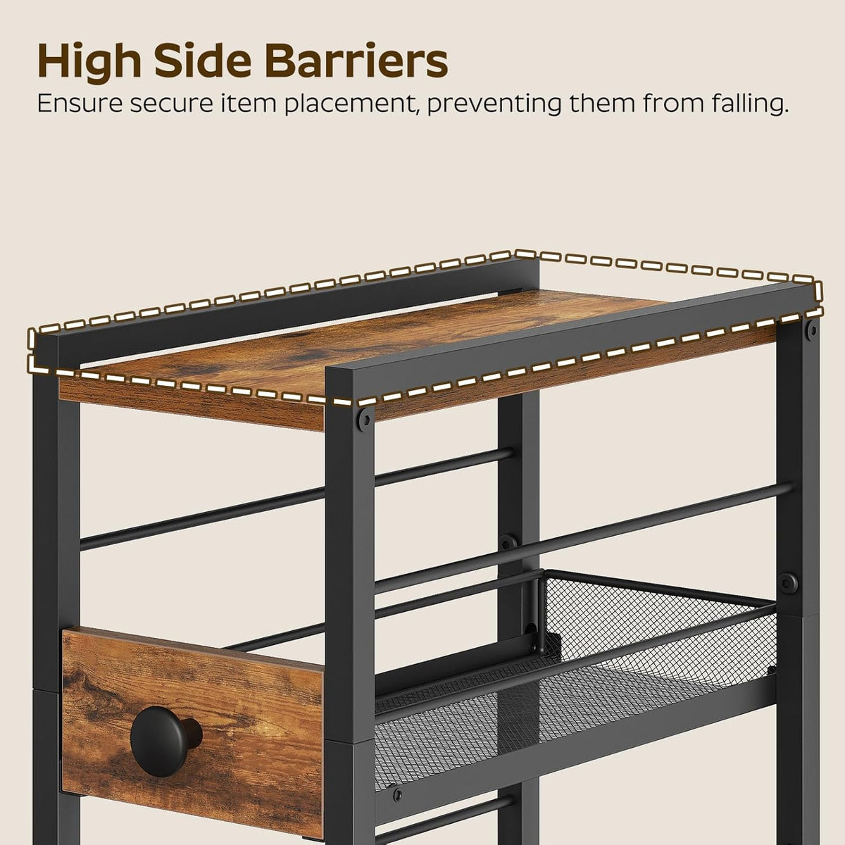 Spice Rack – 3-Tier Pull Out Spice Rack Organizer for Countertop - Field & Nook