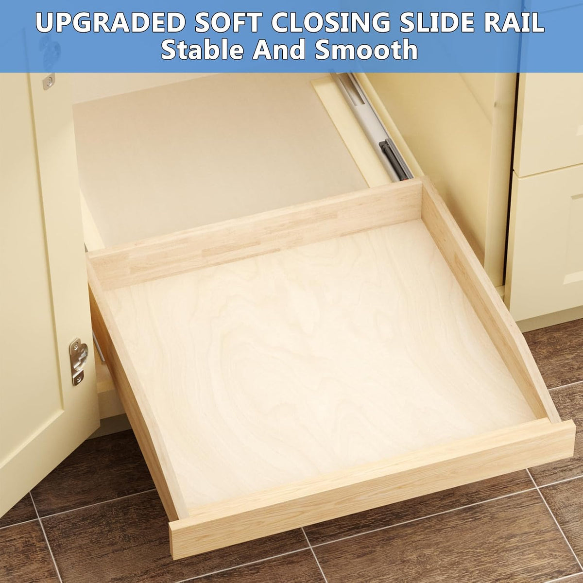 ROOMTEC Pull Out Cabinet Organizer, 22-1/2" W x 21" D