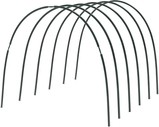 Gardzen Garden Hoops, DIY Greenhouse Hoops for Raised Beds, Row Cover, Garden Netting 24PCS