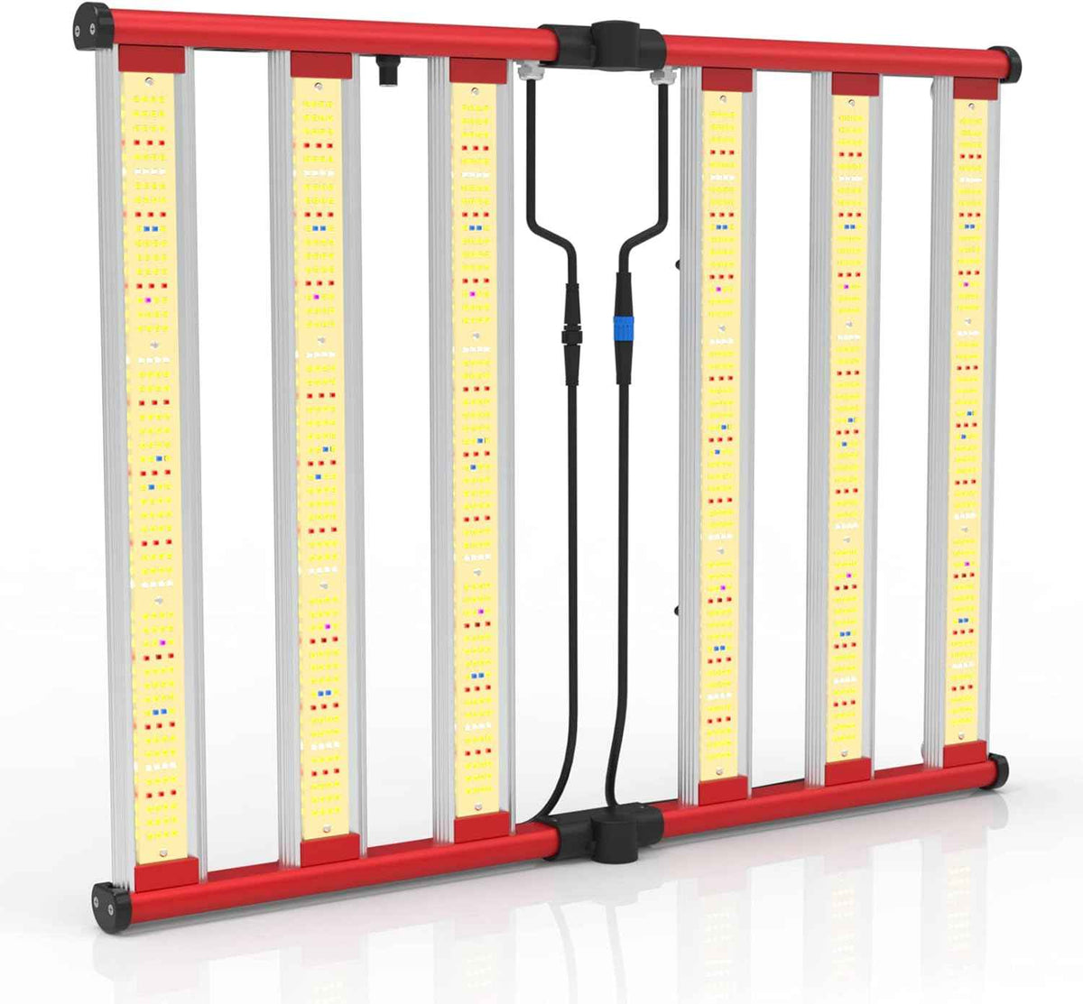AGLEX 330W Led Grow Lights, Full Spectrum Grow Light with UV IR, Daisy Chain Foldable & Dimmable Plant Bar Style Grow Light for Indoor Growing Commercial Hydroponic Growing Lamp 3x4 FT Core Coverage