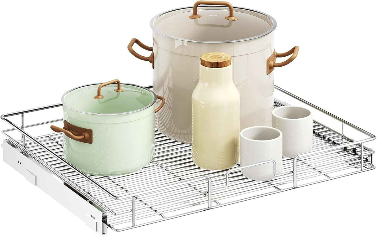 LOVMOR Pull-Out Cabinet Organizer, 31½" W x 21½" D
