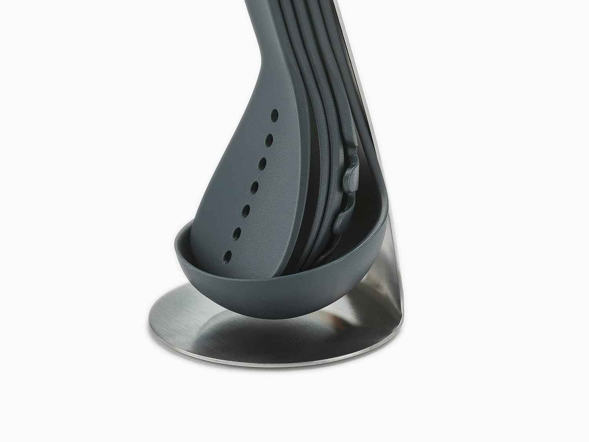 Joseph Joseph Nest 5 Compact Kitchen Tool Set, Dark Gray