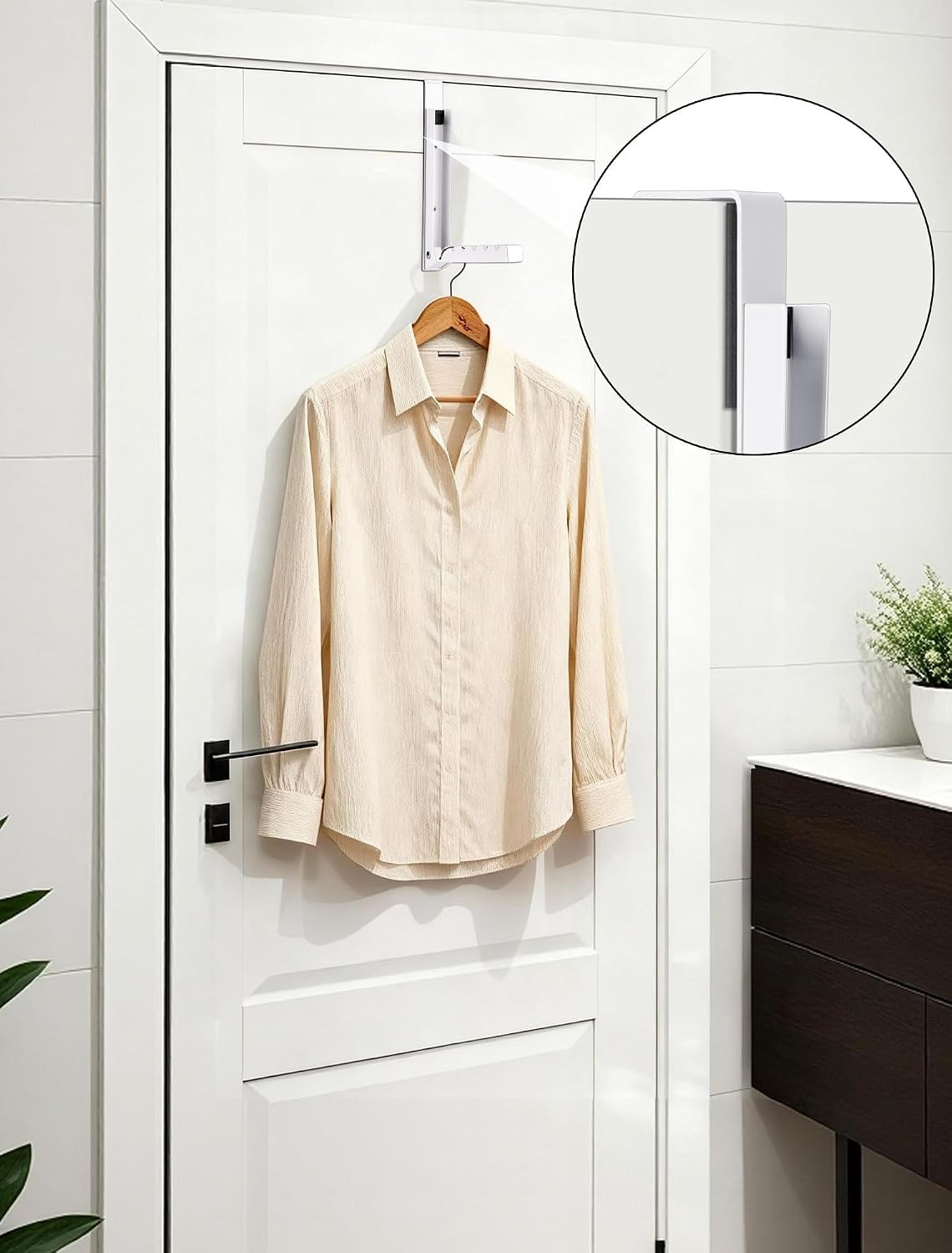 Over-the-Door Folding Drying Rack – 2-Pack Space-Saving Hangers