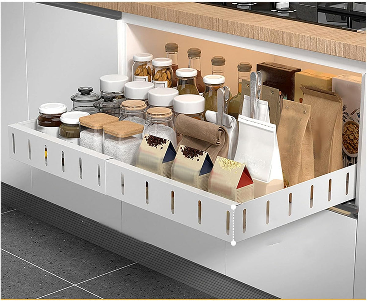 Expandable Pull Out Cabinet Organizer, 11.8" to 18.5"