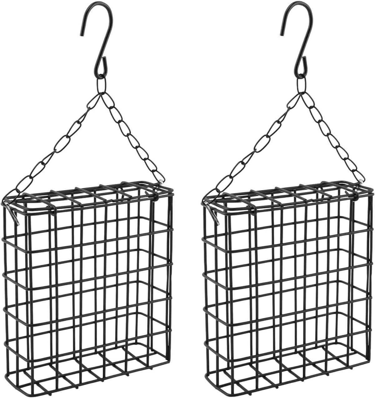 Outdoor Suet Cage Bird Feeders – 2 Pack