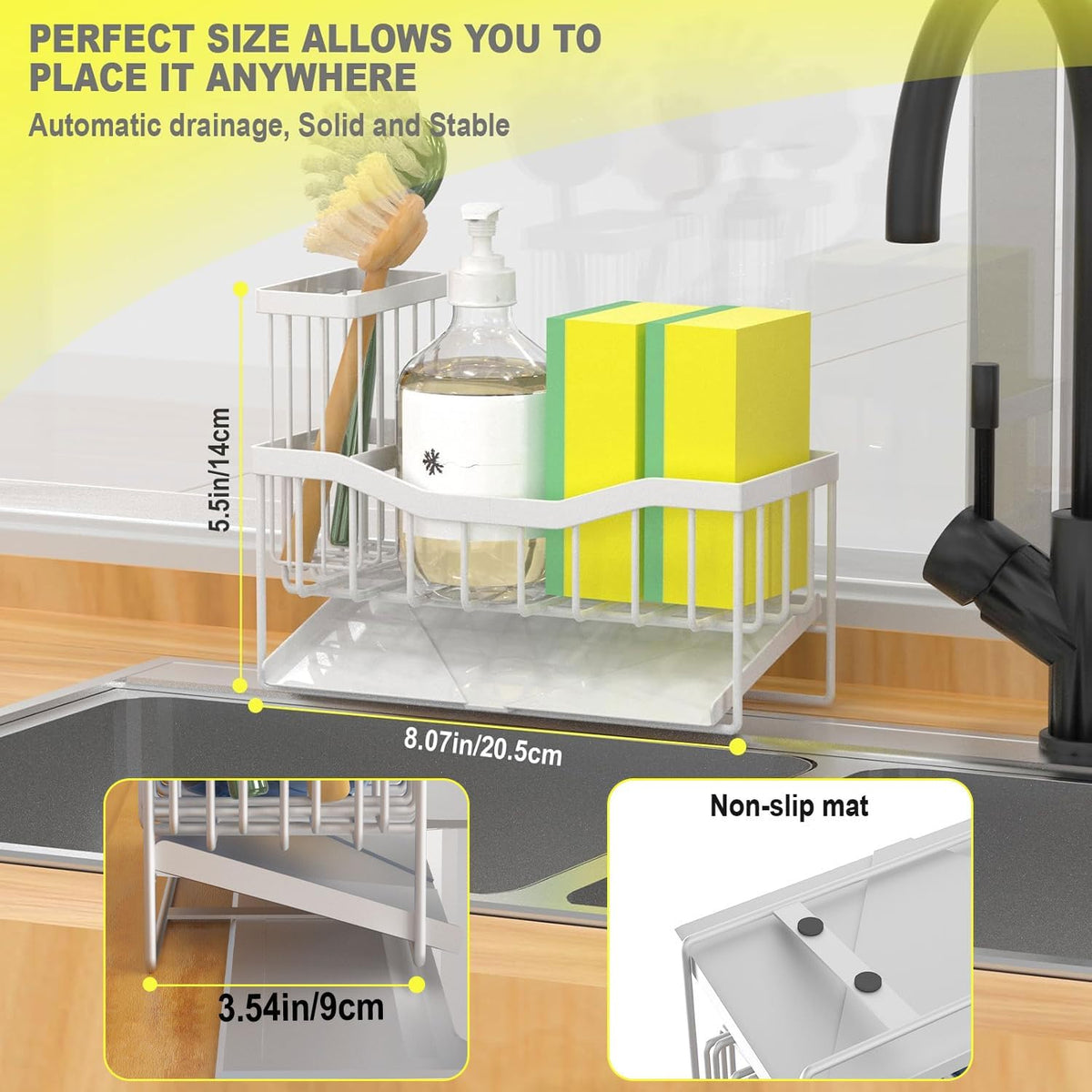 Fssvcd Maifan Stainless Steel Sink Caddy