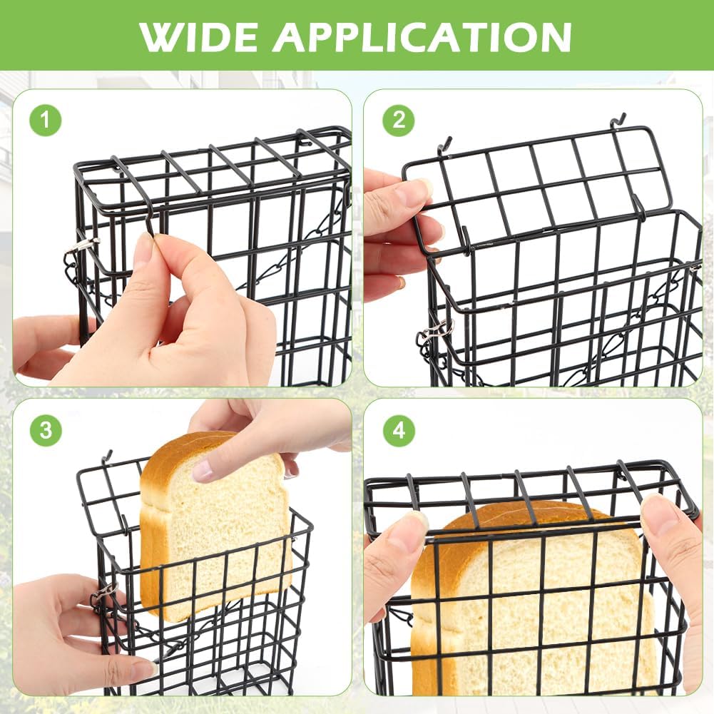 Outdoor Suet Cage Bird Feeders – 2 Pack