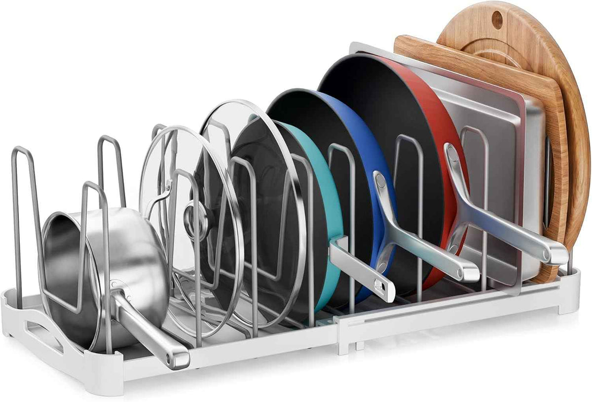 EVERIE Adjustable Cabinet Organizer, 12.6" to 21.5" Wide