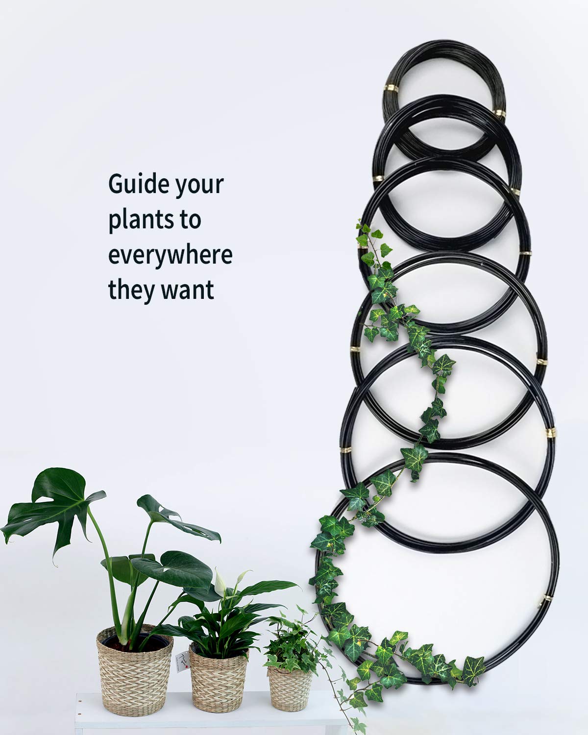 Aluminum Bonsai Training Wire Set – 6 Sizes, 152 ft