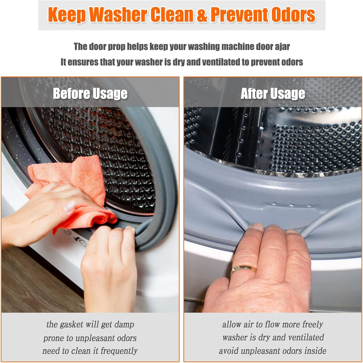 Magnetic Washer Door Prop – 2.6-Inch Flexible Ventilation Holder