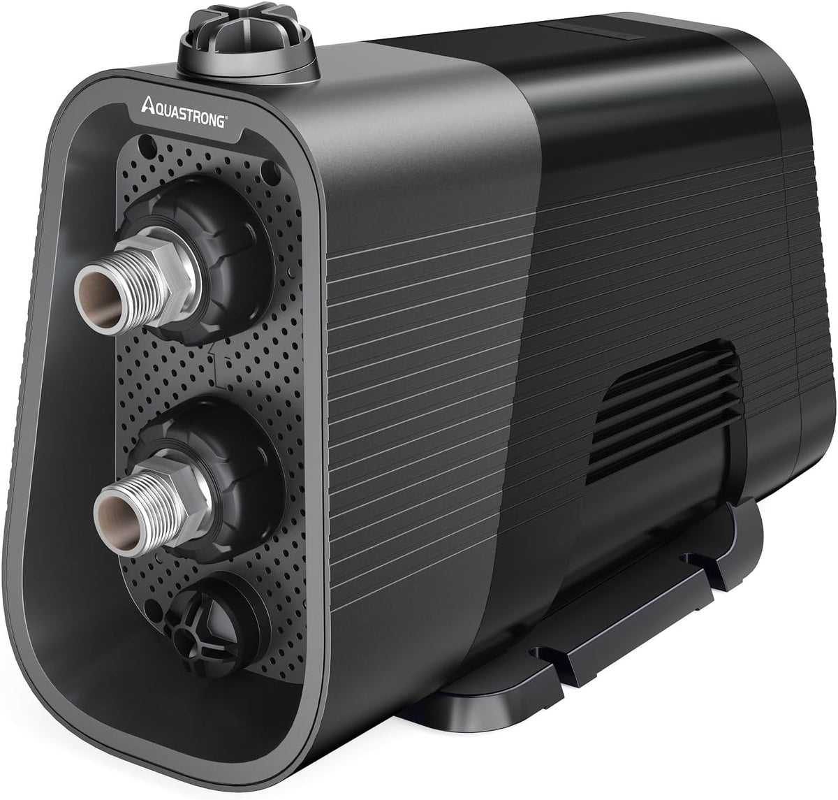 Aquastrong Smart 45 Whole House Water Pressure Booster Pump 80 PSI, 115V Automatic Variable Speed, Constant Pressure, Integrated Design, Self-Priming, for Home, Apartment, Shower, Garden, Shallow Well