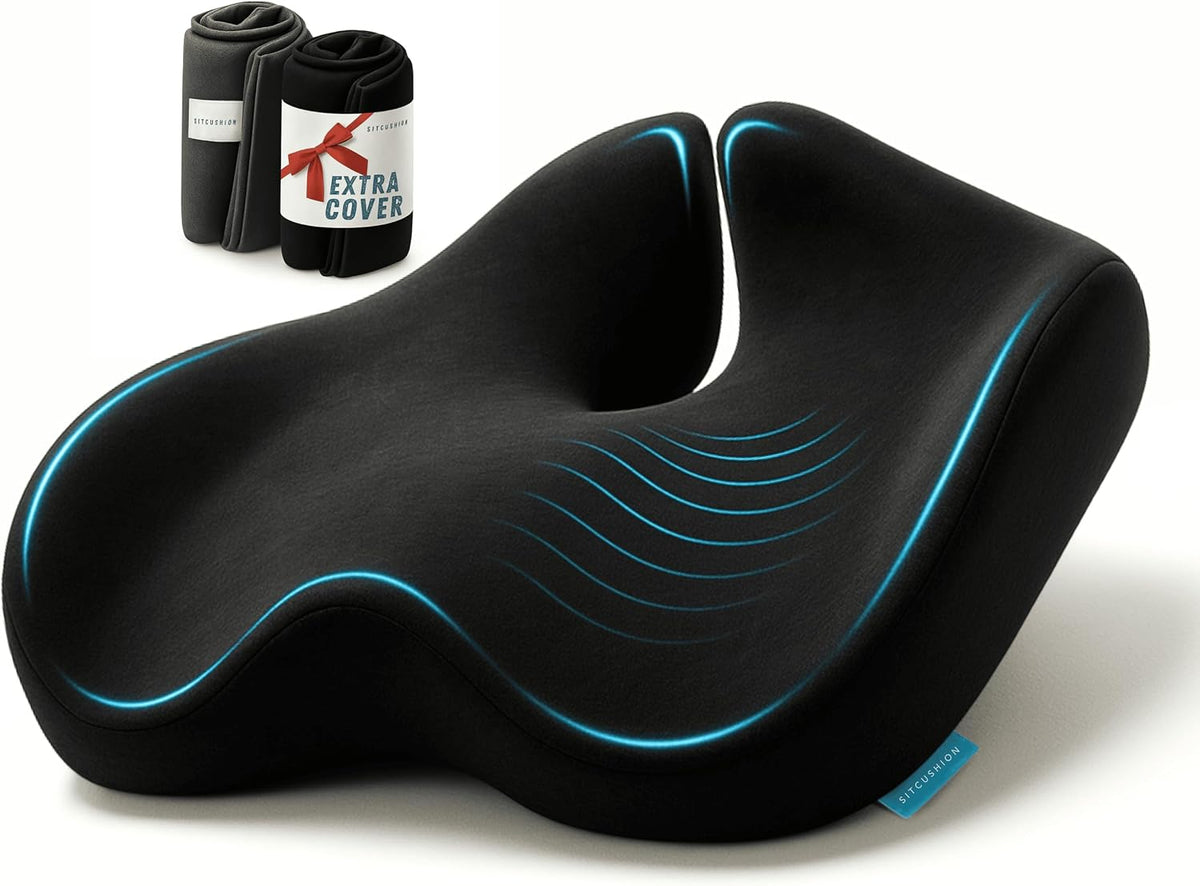Extra-Large Seat Cushion with Spare Washable Cover - Field & Nook