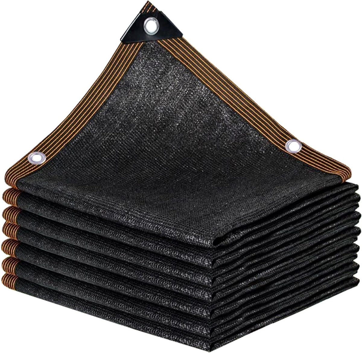 QLOFEI Shade Cloth for Garden, 90% Sunblock Neting Cover with Grommets, Sun Shade Cloth for Patio Kennel Chicken Coop Pergola Greenhouse Plants Cover Mesh Tarp, 12x16 FT