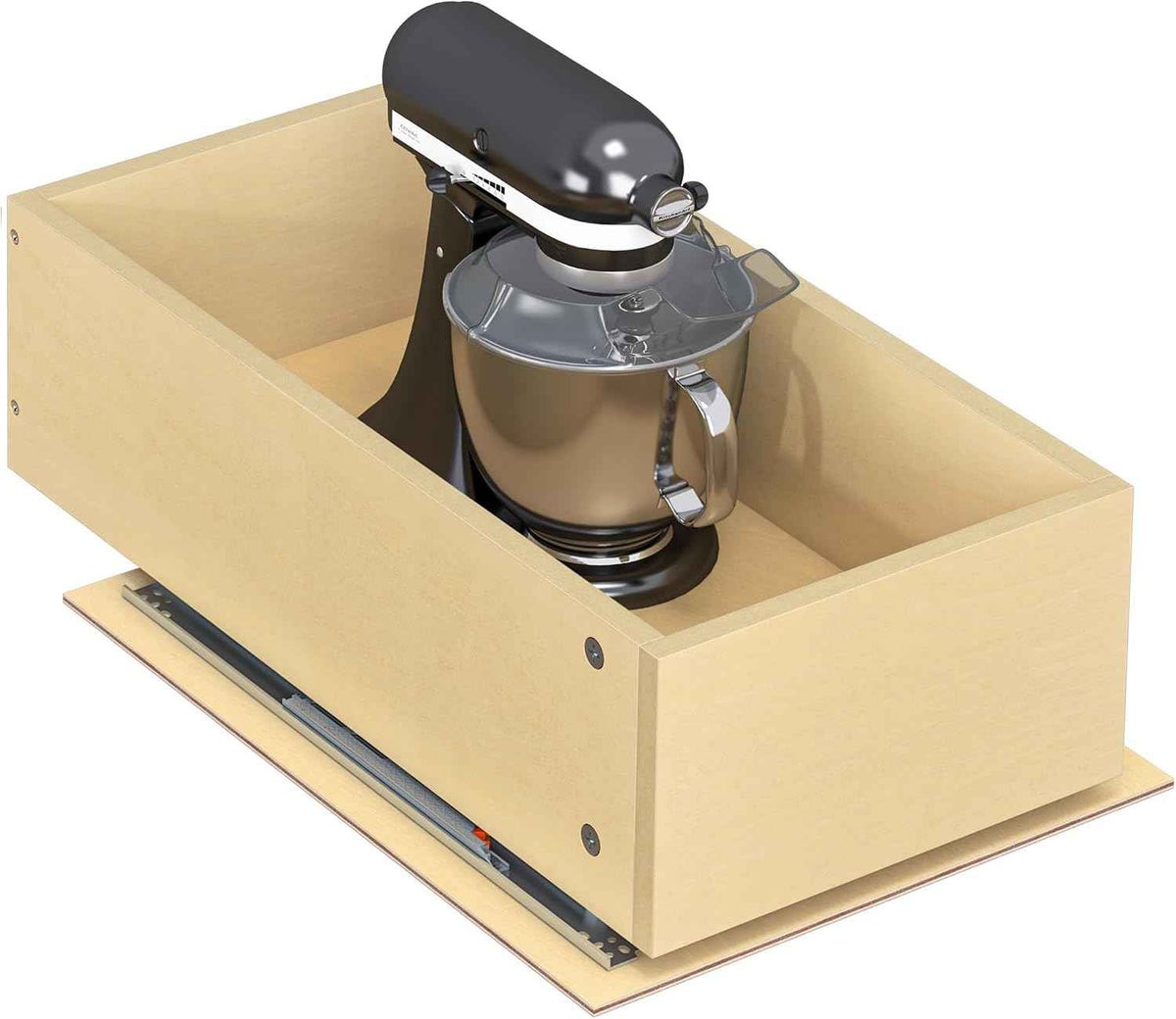 WelFurGeer Soft Close Pull-Out Cabinet Organizer, 11" W x 22" D