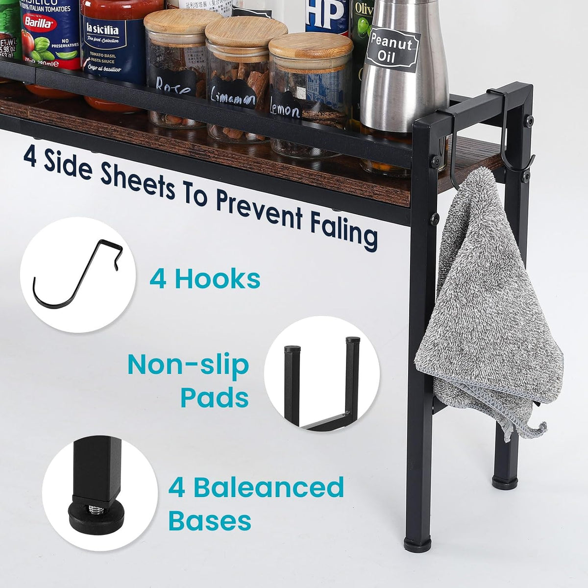 Spice Rack Shelf - Field & Nook