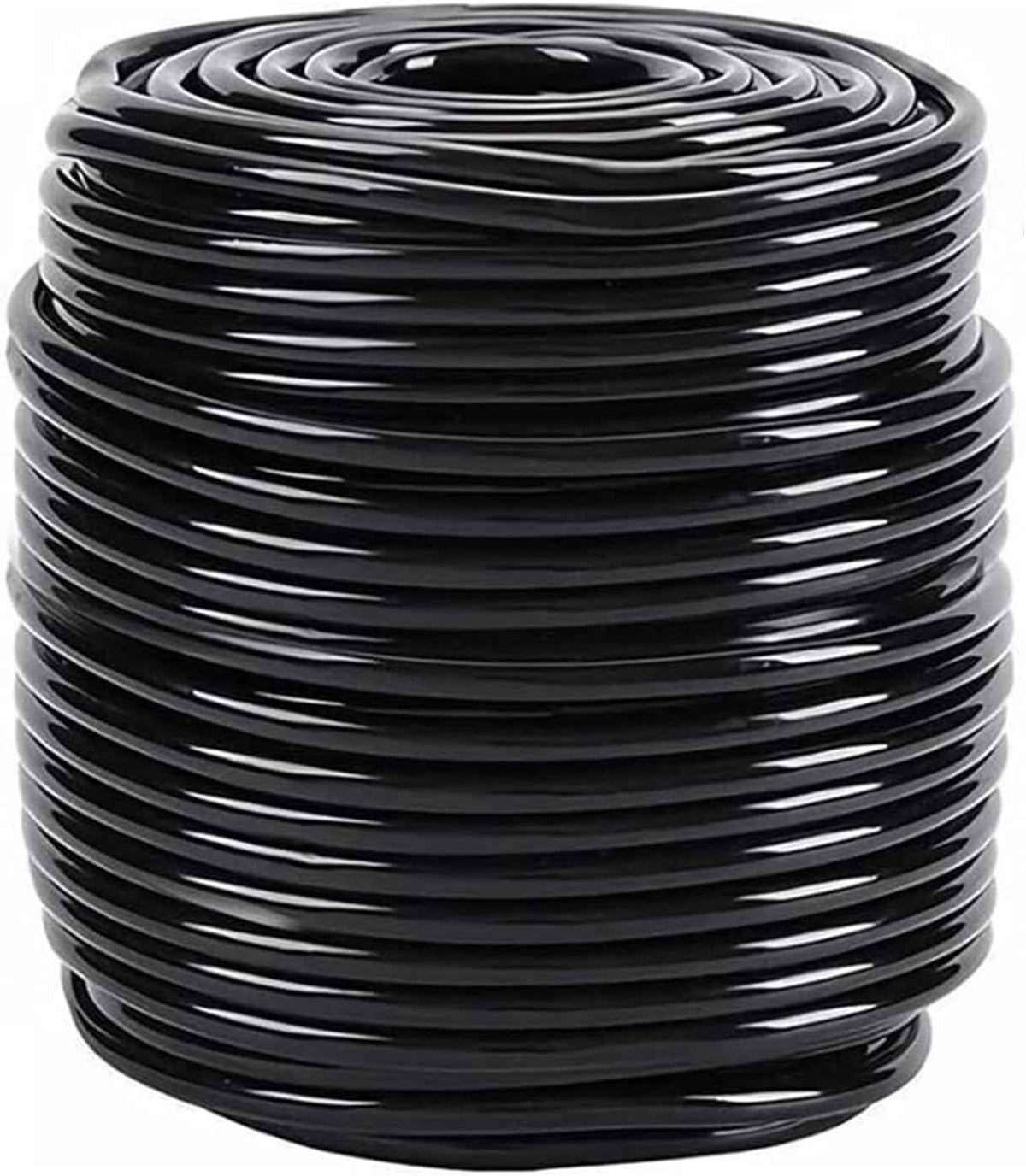 1/4 inch Drip Irrigation Tubing, 200FT/61M Blank Distribution Tubing Drip Irrigation Hose, Garden Watering Drip Line for DIY Drip Irrigation System