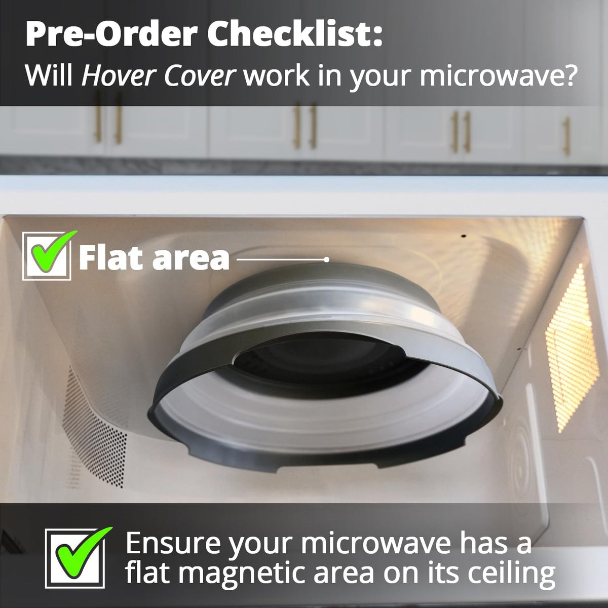 Collapsible Magnetic Microwave Splatter Cover – 12 in