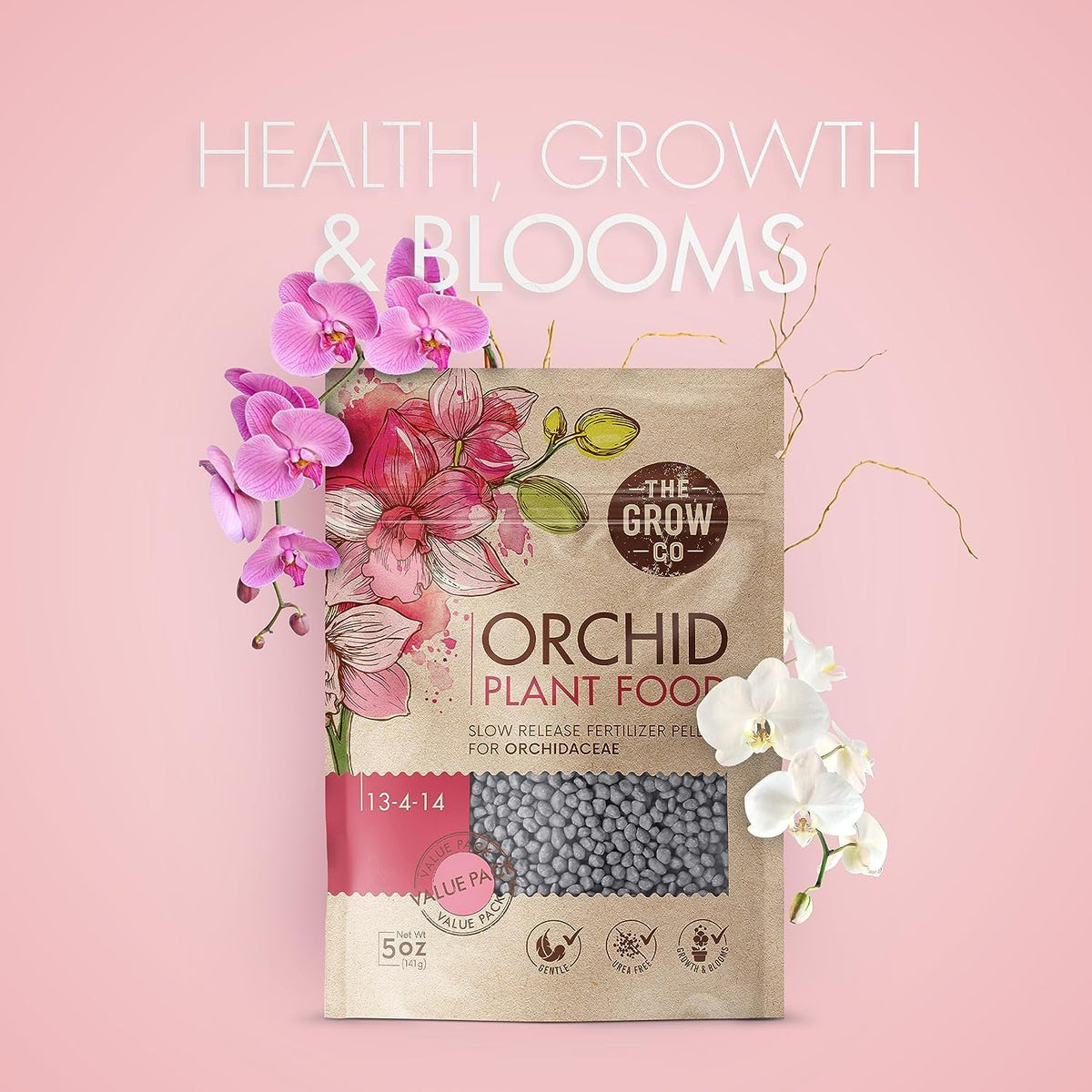 Slow-Release Orchid Fertilizer Pellets – 5 oz