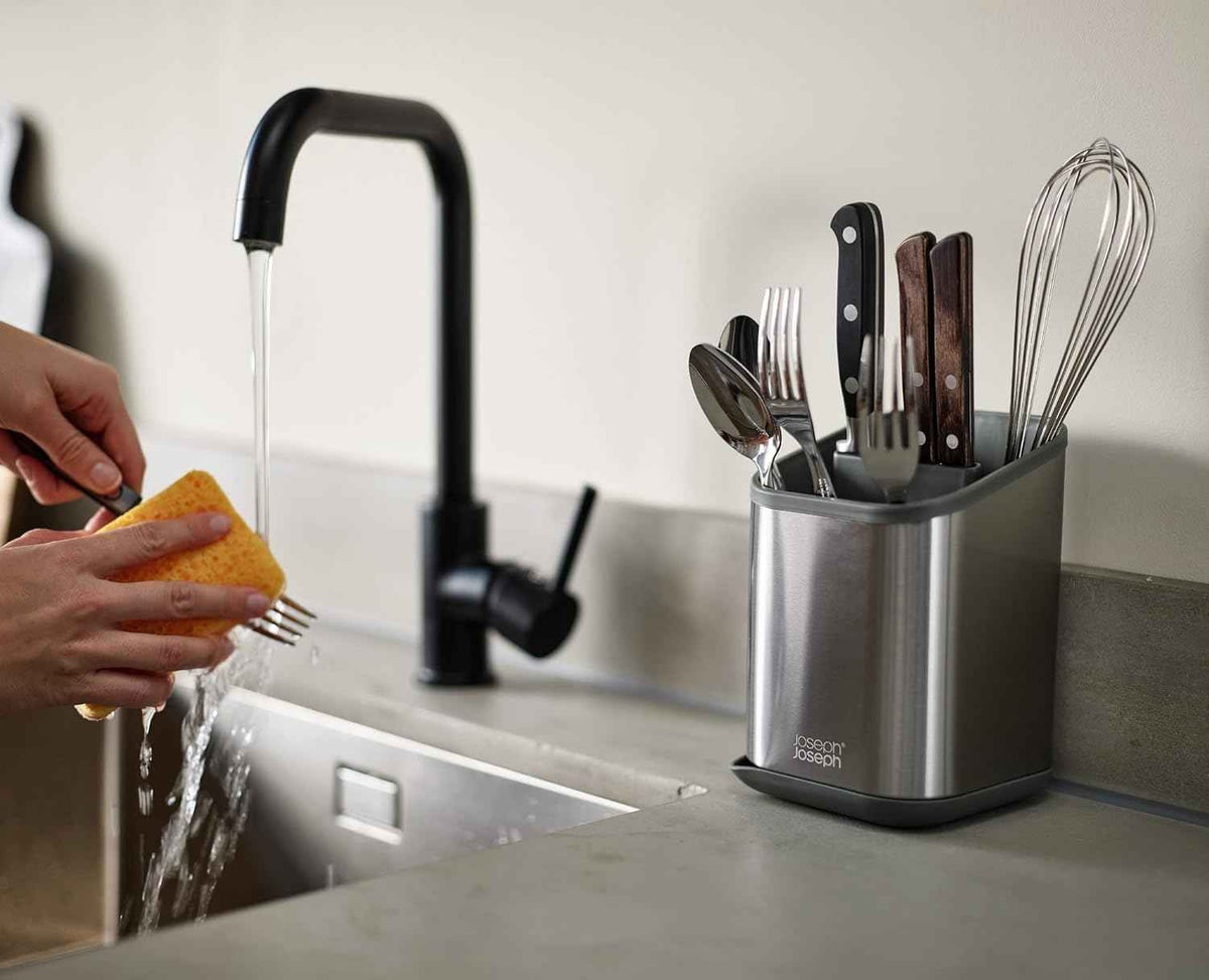 Joseph Joseph Duo Stainless Steel Silverware Drainer