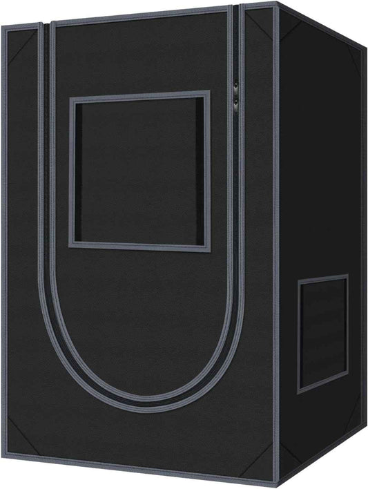 Grow Tent, 18"x18"x32"Grow Tent, Indoor Growing Tent with Observation Windows, Lightproof Tent with Floor Tray, Mylar Hydroponic Tent
