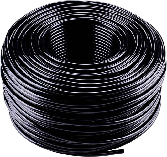 MIXC 400ft 1/4 inch Blank Distribution Tubing Drip Irrigation Hose Garden Watering Tube Line