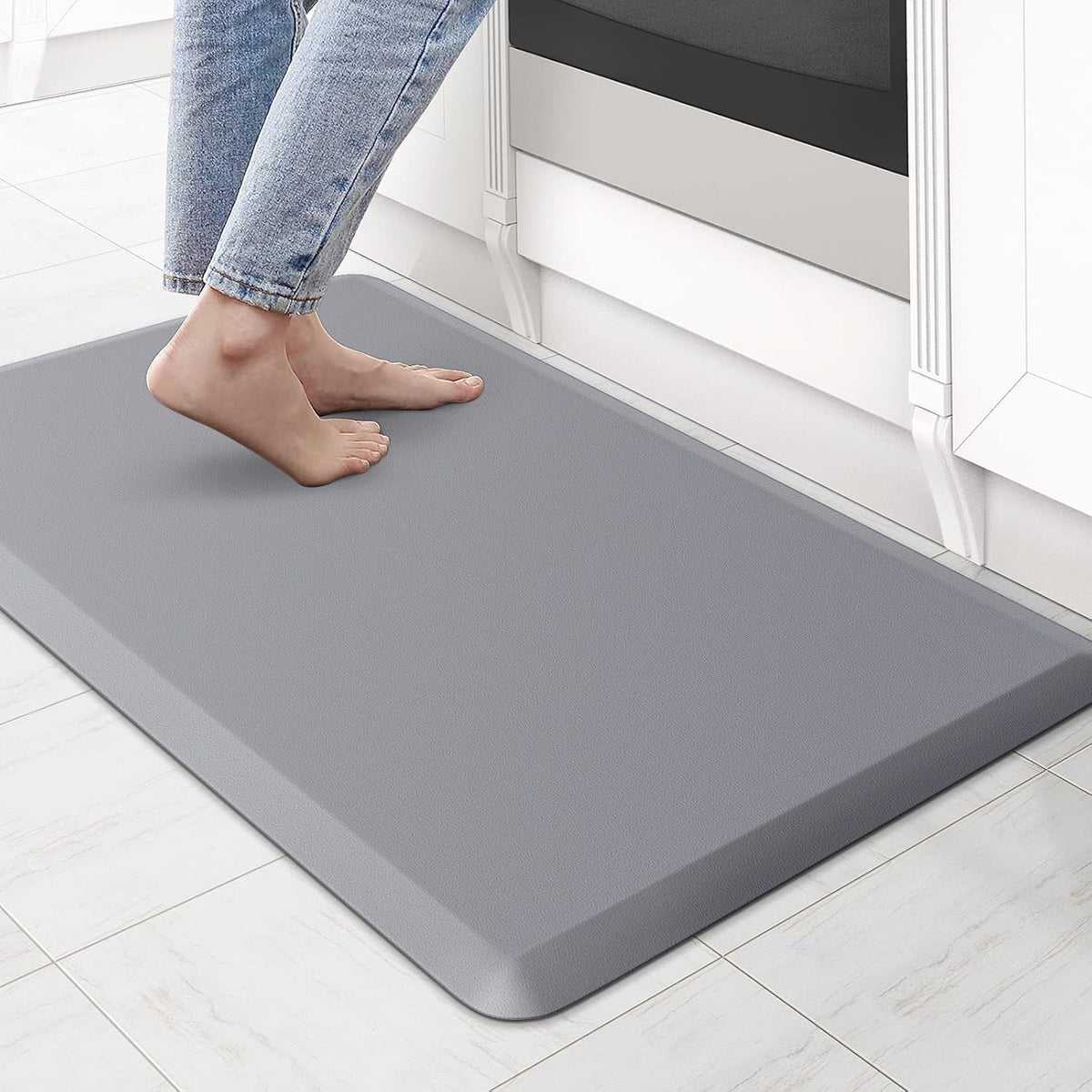 Cushioned Anti-Fatigue Kitchen Mat – Waterproof Non-Slip Standing Rug