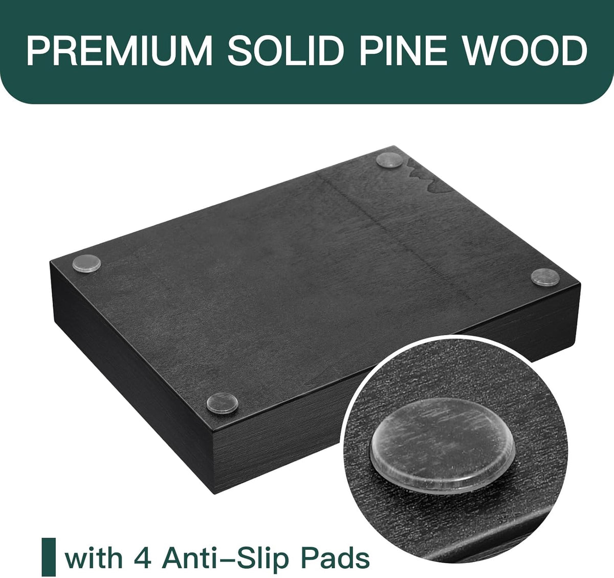 Wooden 9-Slot Desk Drawer Organizer - Field & Nook