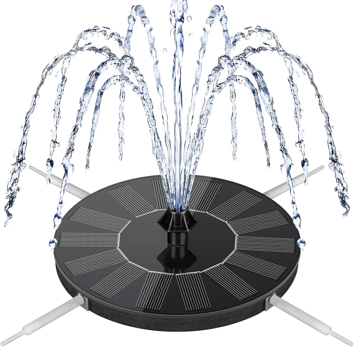 Floating Solar Fountain Pump – 1.4 W, 8 Nozzles