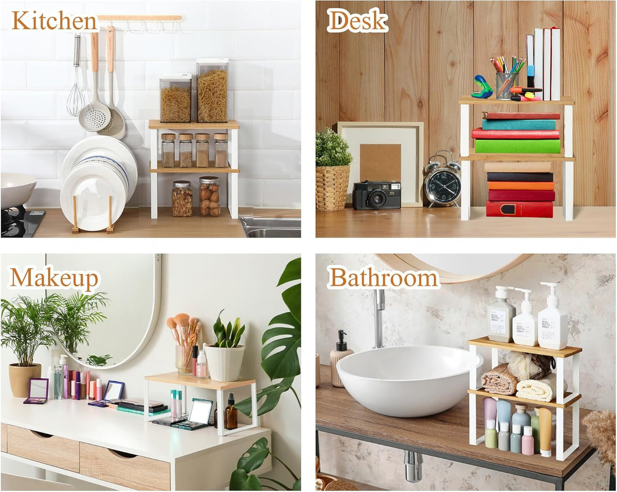 Marsui 4 Pcs Kitchen Cabinet Organizer Set
