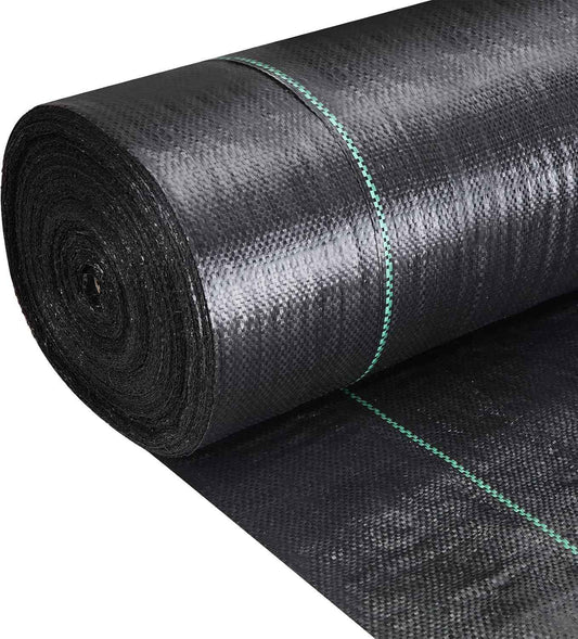 Driveway Fabric 6x300 ft - Commercial Weed Barrier, Heavy Duty 3.5OZ Landscape Fabric for Road, French Drain, Erosion Control, Construction Projects
