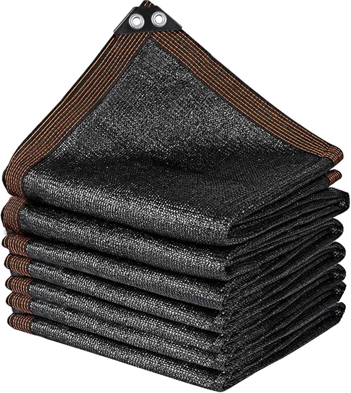 winemana Black Shade Cloth 70%, 30x50 FT Mesh Tarp - Garden Shade for Greenhouse, Patio, Vegetables, Plants Cover and Chicken Coops, Sunshade Net for Outdoor Protection with Reinforced Grommets