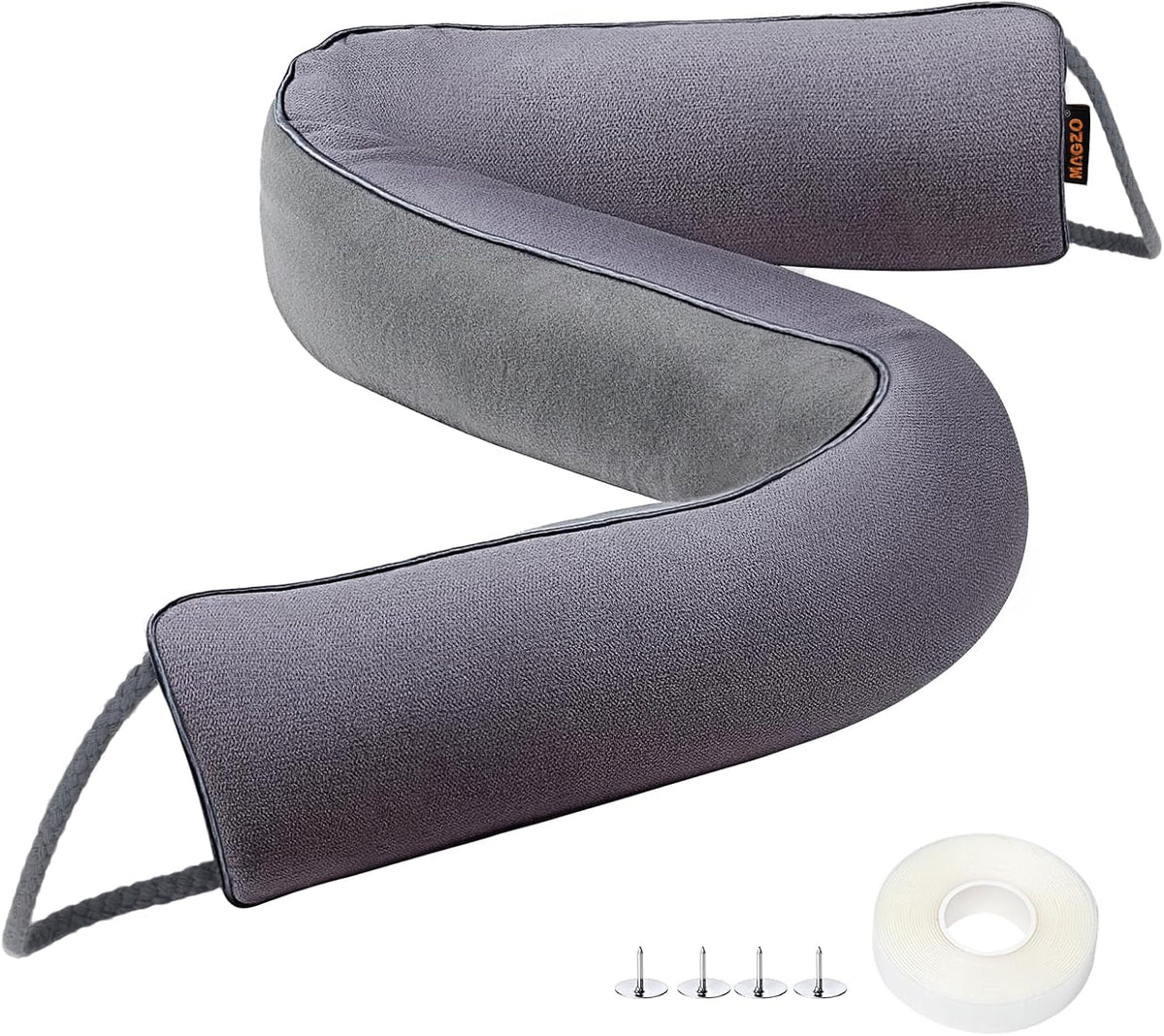 Weighted Door Draft Stopper – 36-Inch Washable Gap Blocker