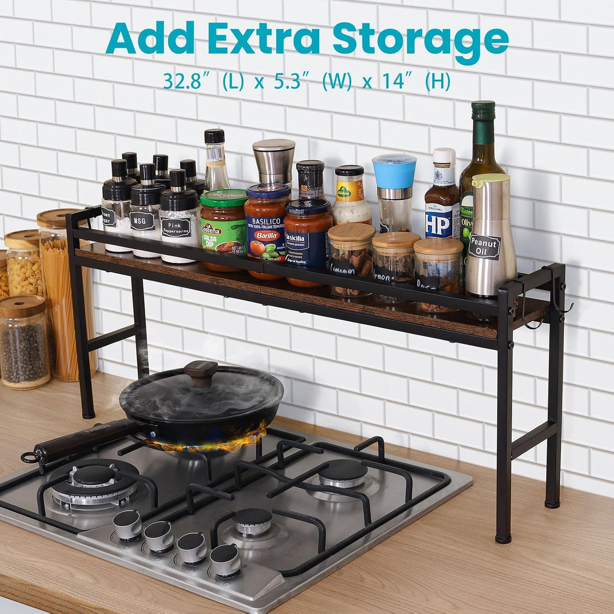 Spice Rack Shelf - Field & Nook