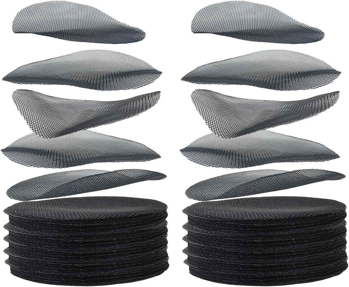 200 Pack 68MM, 2.7 inch Round Mesh Nets for Block Soil Leaking of 4 inch Nursery Pots(or Other Pots Bottom Around 2.7")