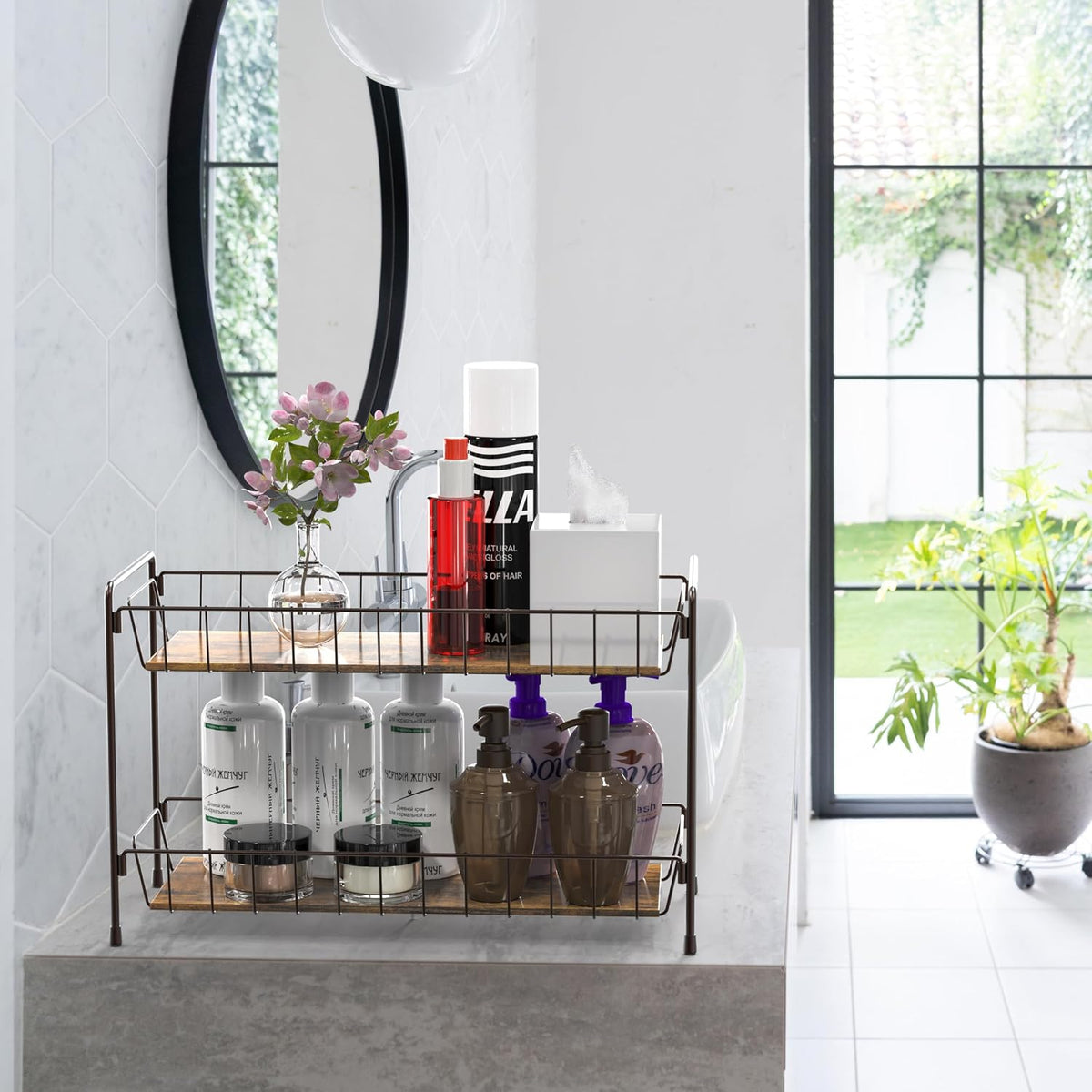 2-Tier Countertop Spice Rack Organizer - Field & Nook