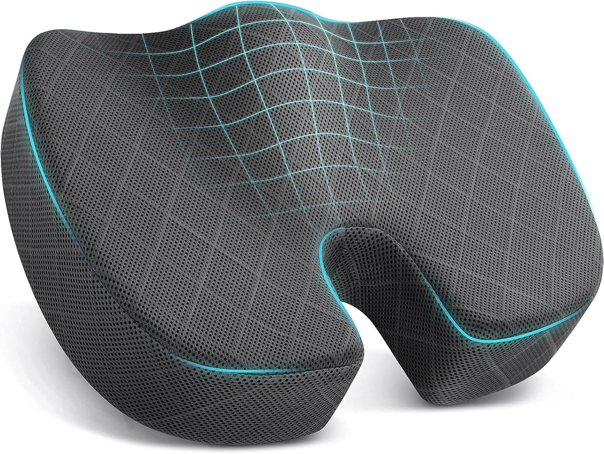 Portable Memory Foam Seat Cushion for Office and Travel - Field & Nook