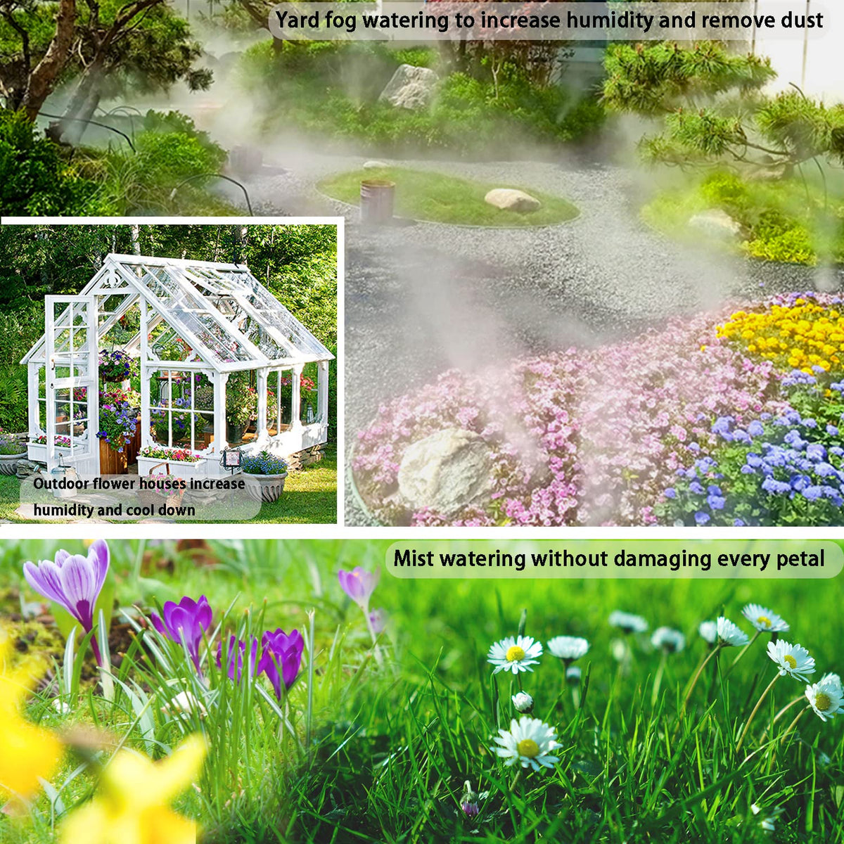 Automatic Drip Irrigation System with Timer – 160 ft