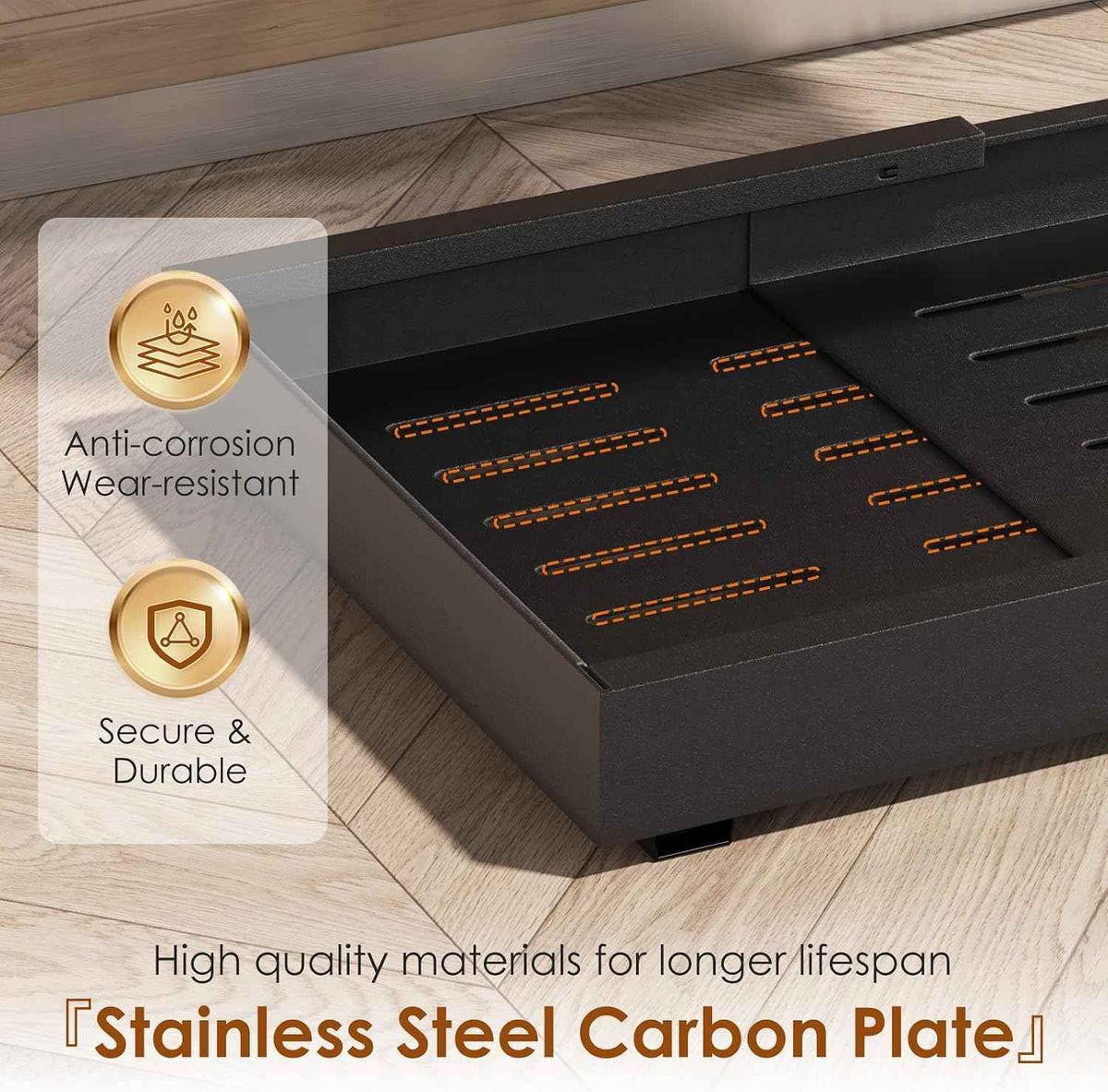 Expandable Pull-Out Cabinet Organizer, 16.5" Deep, 12.6"-20.5" W