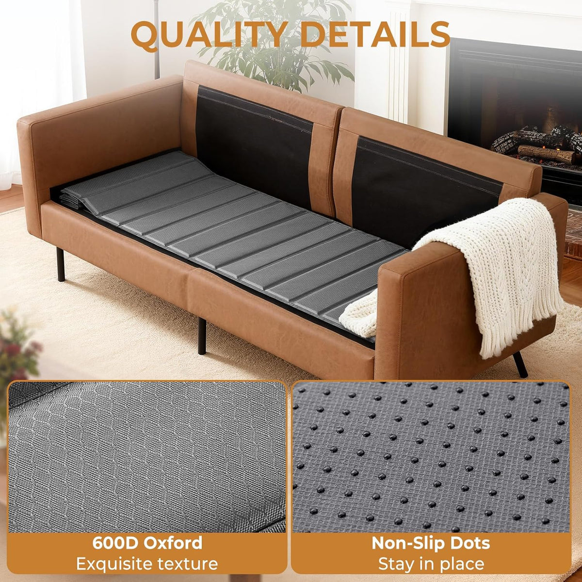 Couch Cushion Support Board – 21.5 × 70 Inch Seat Reinforcement