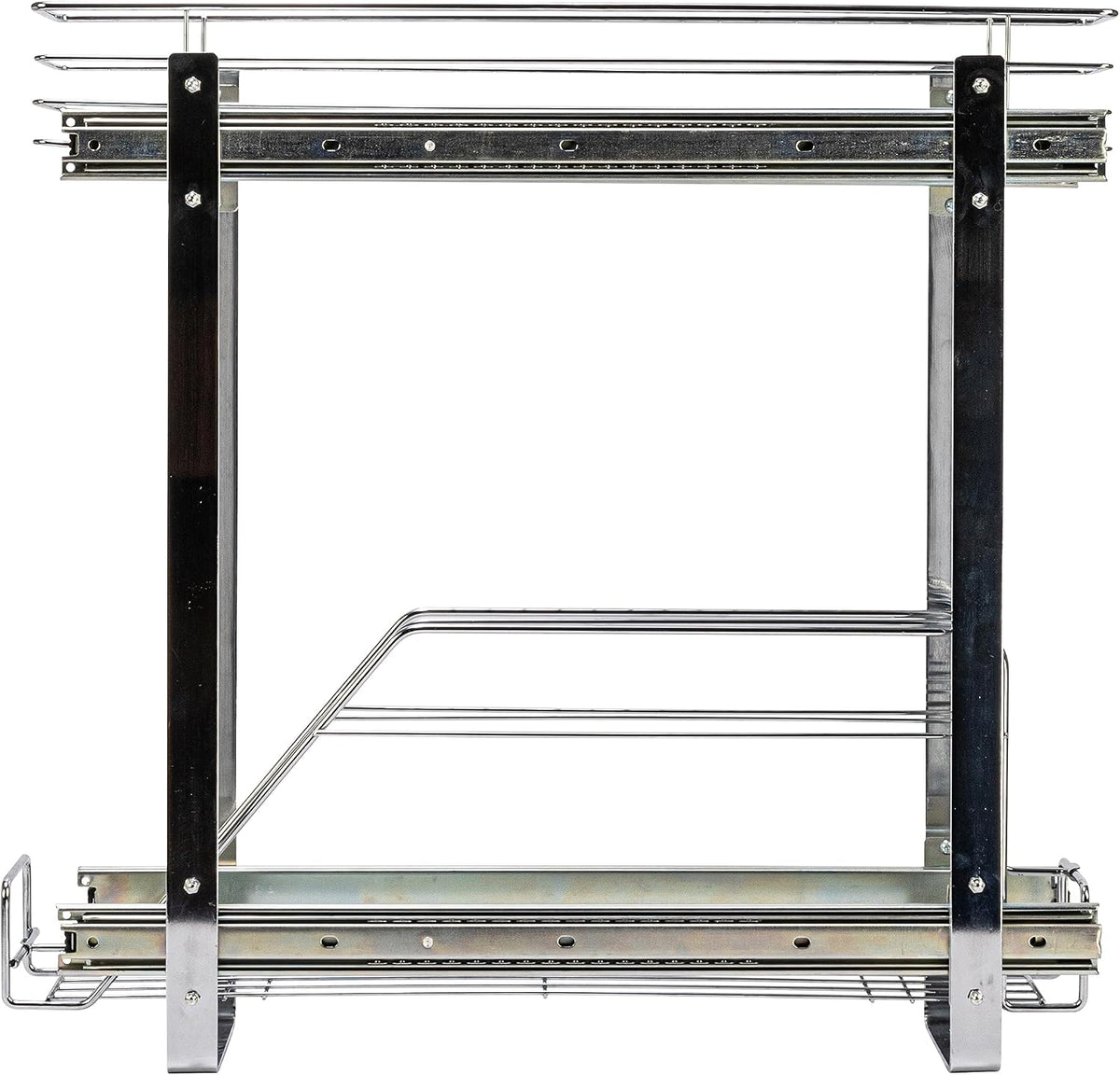 Household Essentials Glidez 2-Tier Pull-Out Organizer, Chrome